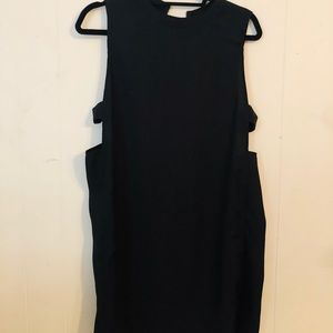 Black open on the sides dress